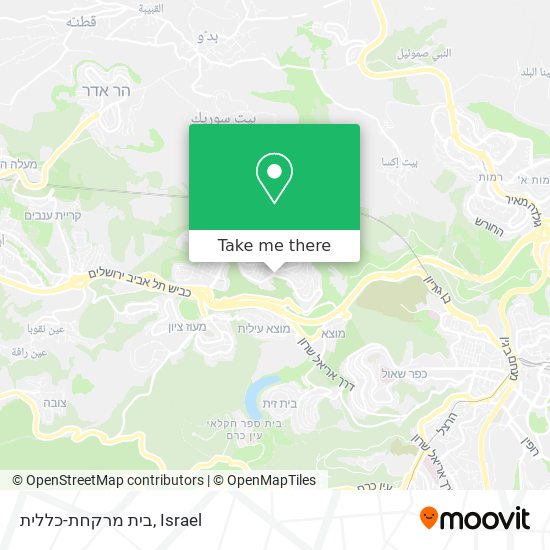 בית מרקחת-כללית map