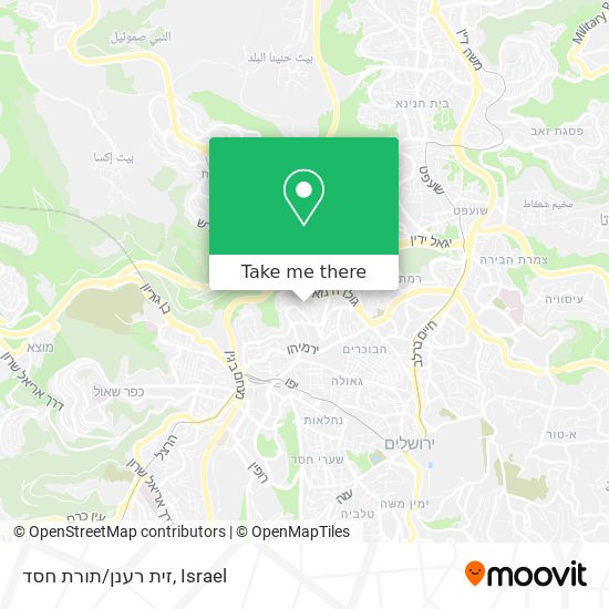 זית רענן/תורת חסד map