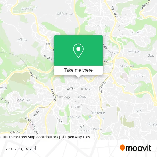 Карта סנהדריה
