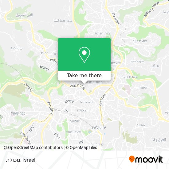 מכולת map