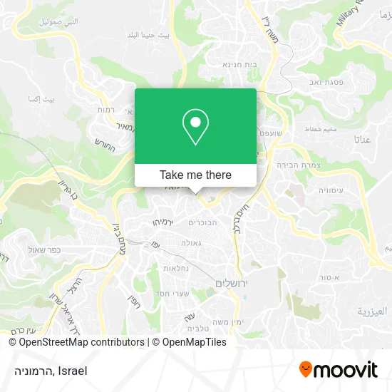 הרמוניה map