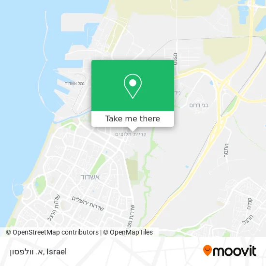 Карта א. וולפסון