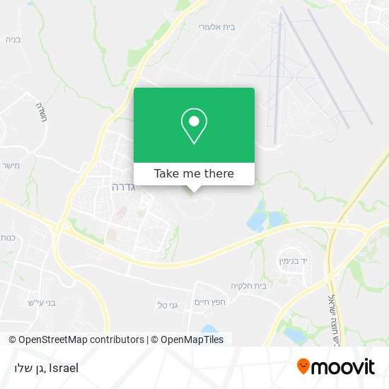 גן שלו map