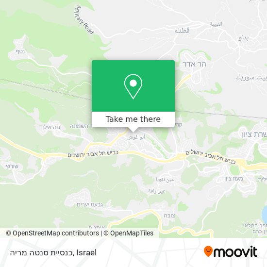 כנסיית סנטה מריה map