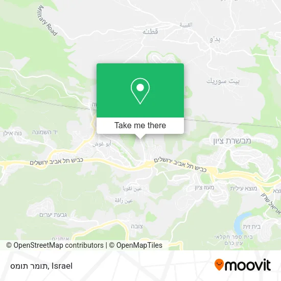 תומר תומס map