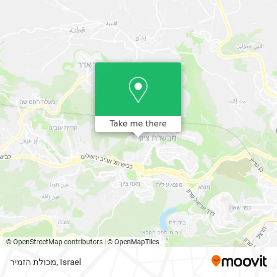 Карта מכולת הזמיר