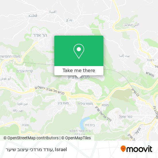 עודד מרדכי עיצוב שיער map