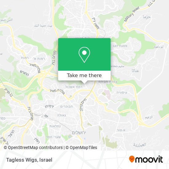 Tagless Wigs map