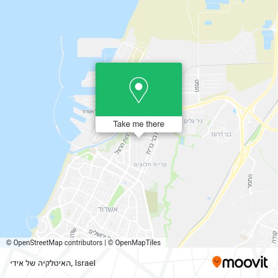 האיטלקיה של אידי map