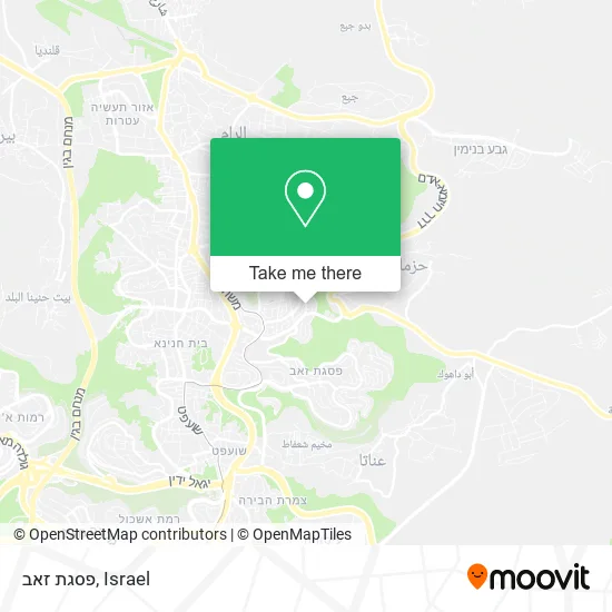 Карта פסגת זאב