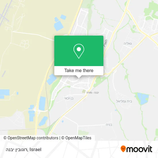 Карта רוגובין יבנה