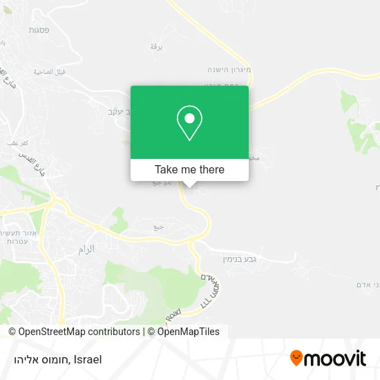 Карта חומוס אליהו