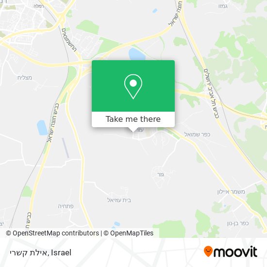 אילת קשרי map