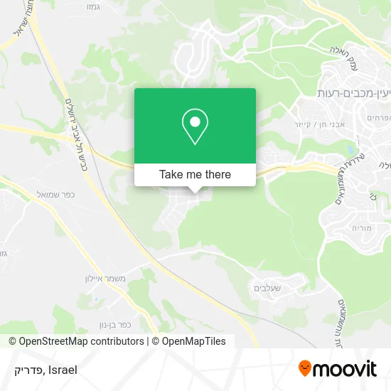 Карта פדריק