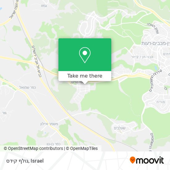 גולף קידס map