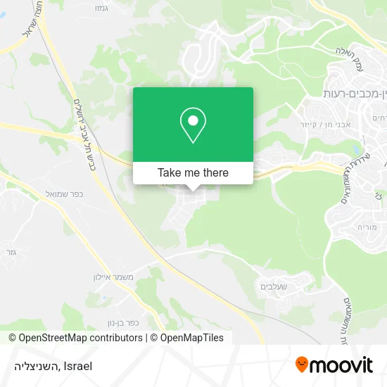 Карта השניצליה