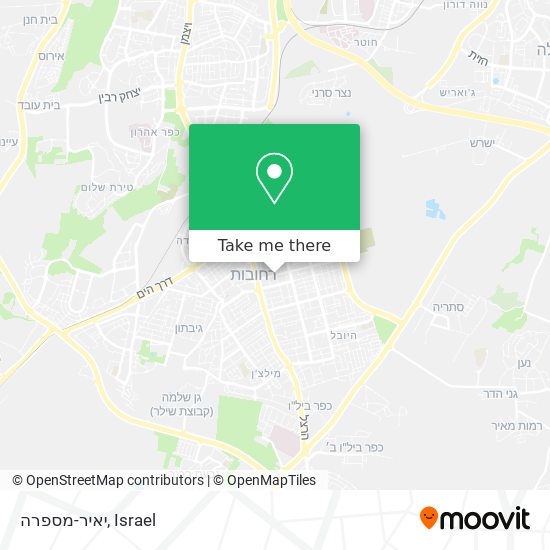 יאיר-מספרה map