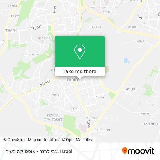 צבי לרנר - אופטיקה בעיר map
