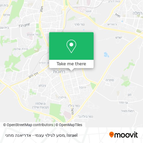 מסע לגילוי עצמי - אדריאנה מחני map