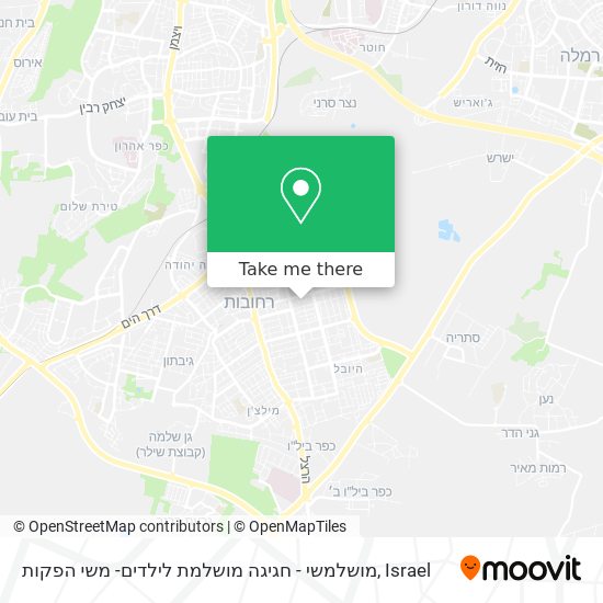 מושלמשי - חגיגה מושלמת לילדים- משי הפקות map