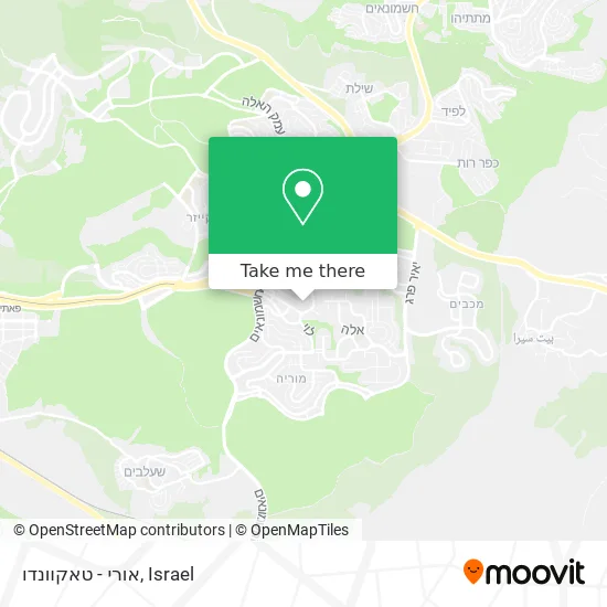 Карта אורי - טאקוונדו