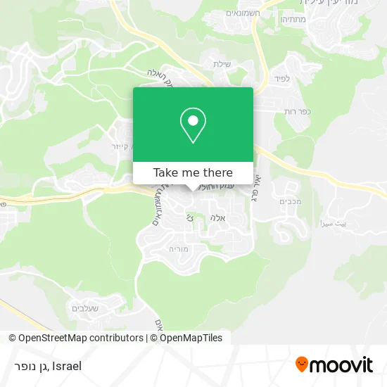 גן נופר map