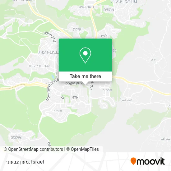 Карта מעון צבעוני