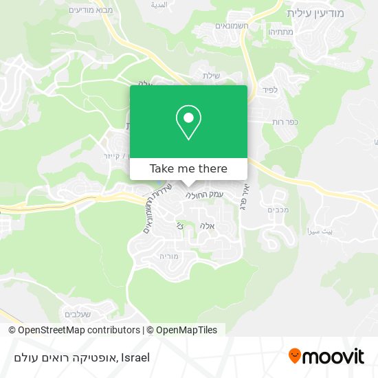 אופטיקה רואים עולם map