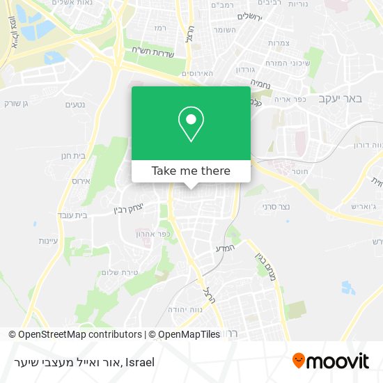 אור ואייל מעצבי שיער map