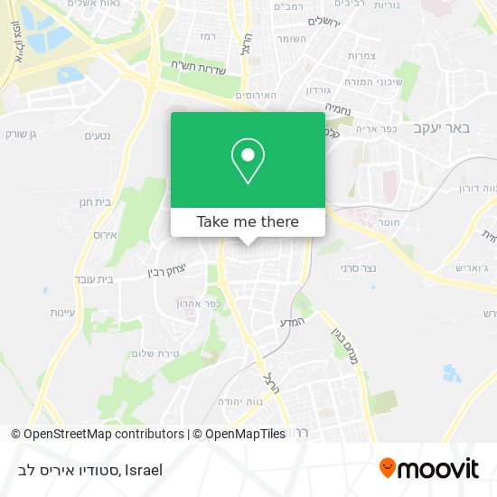 סטודיו איריס לב map