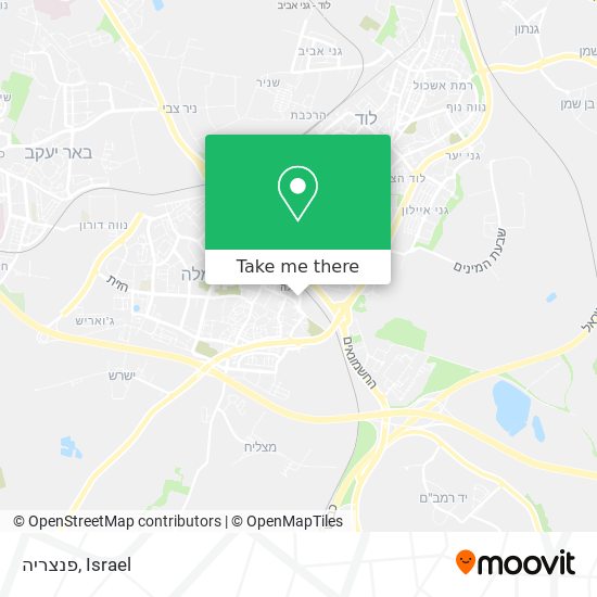 פנצריה map