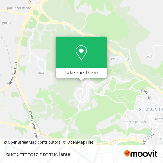 אנדרטה לזכר דוד גראוס map