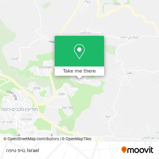 טיפ טיפה map