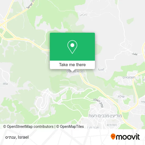 Карта ענתיס
