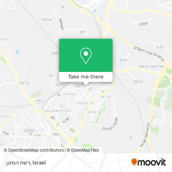 רשת המזגן map