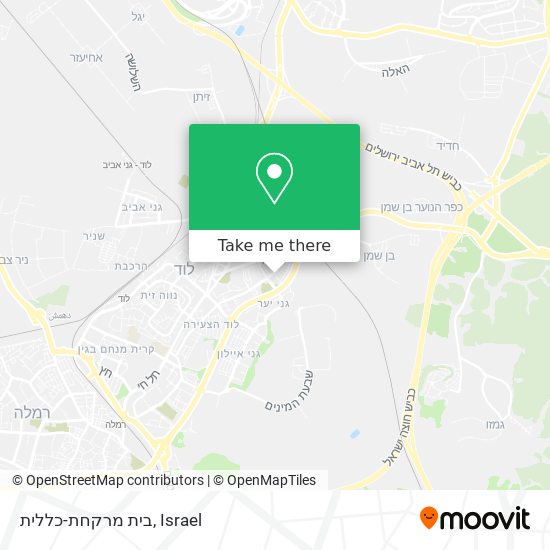 בית מרקחת-כללית map