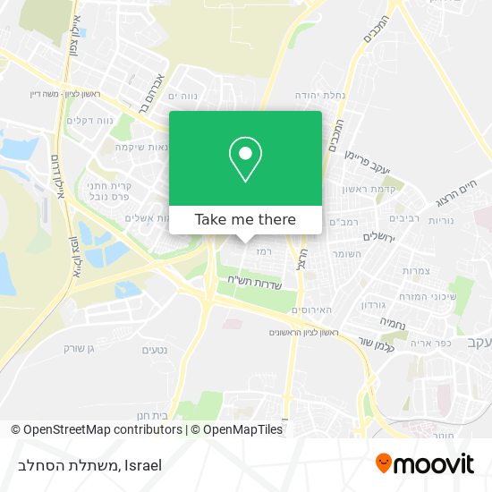 משתלת הסחלב map