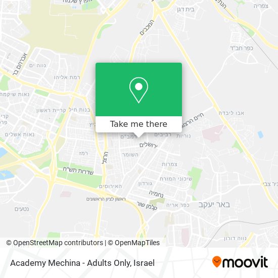 Academy Mechina - Adults Only map