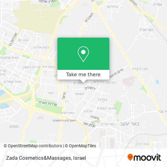 Zada Cosmetics&Massages map