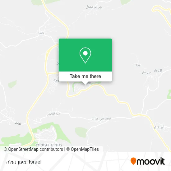 Карта מעון נעלה