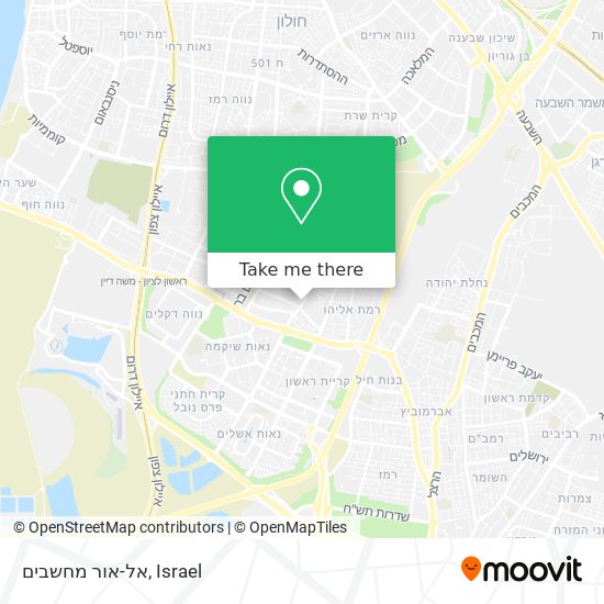 אל-אור מחשבים map