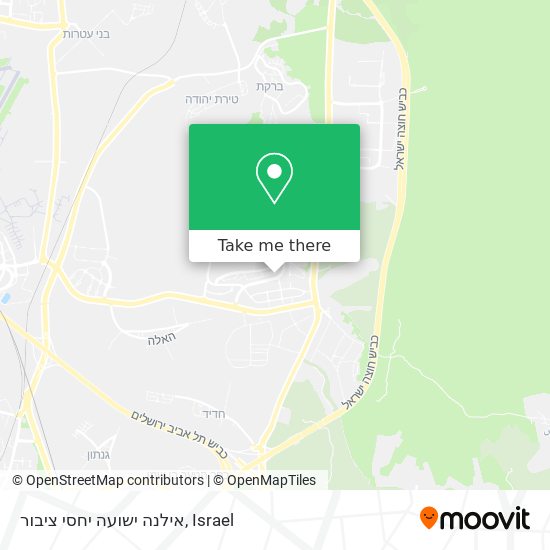 אילנה ישועה יחסי ציבור map