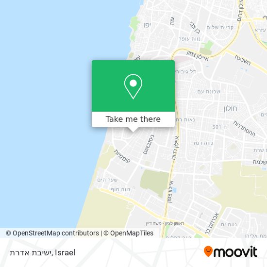 ישיבת אדרת map