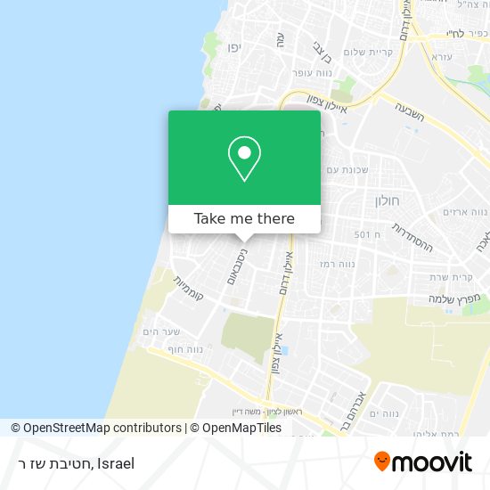 חטיבת שז ר map