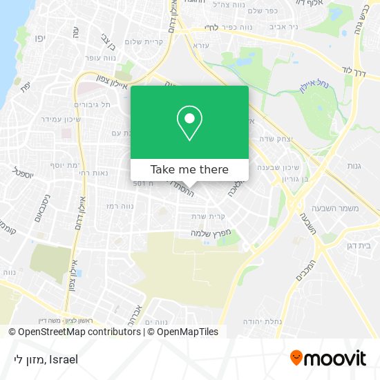 מזון לי map