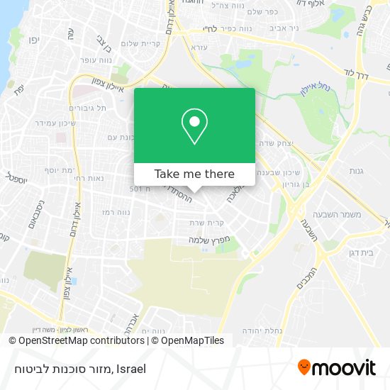 מזור סוכנות לביטוח map