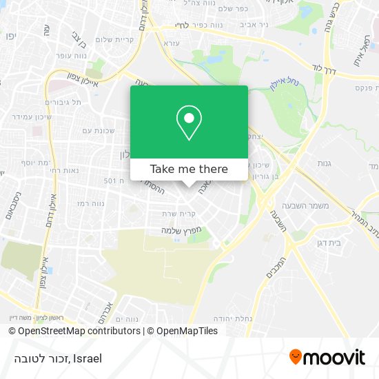 זכור לטובה map