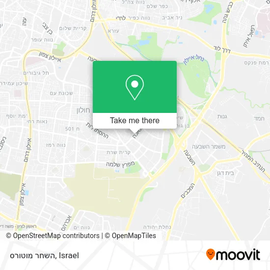 Карта השחר מוטורס