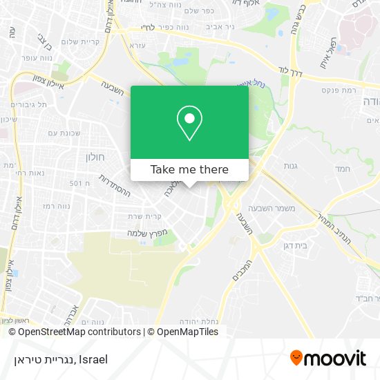 נגריית טיראן map