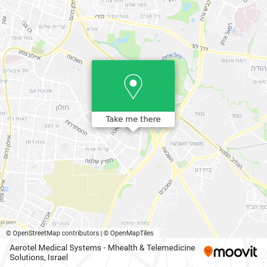 Aerotel Medical Systems - Mhealth & Telemedicine Solutions map